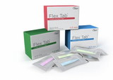 Flex Tab Flexible Water line  Clearance Tabs, 2.0 mm, Blue, 30/Pk, 004-007