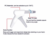 Composite Dispensing Gun, 1/Pk, Heavy Duty