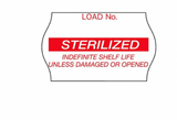 Comply Sterilized Load Labels, 1.125" x 0.625", Red, 1125/Roll