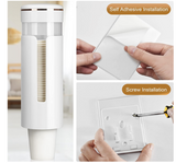 Drinking Plastic Cup Dispenser - Wall Mounted