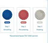 All Surface Access Polishers , Spiral -6/Pk