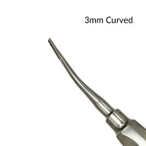 Serrated Elevator 3mm Curved