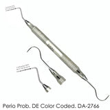 Dental Williams Explorer Probe 23/UNC15 Color Coded Marking Double Ended