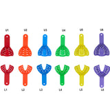 Dent Art Orthodontic Autoclavable Impression Trays Set of 6 Pair - Upper / Lower
