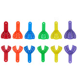 Dent Art Orthodontic Autoclavable Impression Trays Set of 6 Pair - Upper / Lower