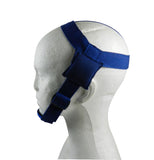 Dent Art Head Gear With Chin Cap Navy Blue 1/pk