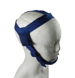 Dent Art Head Gear With Chin Cap Navy Blue 1/pk