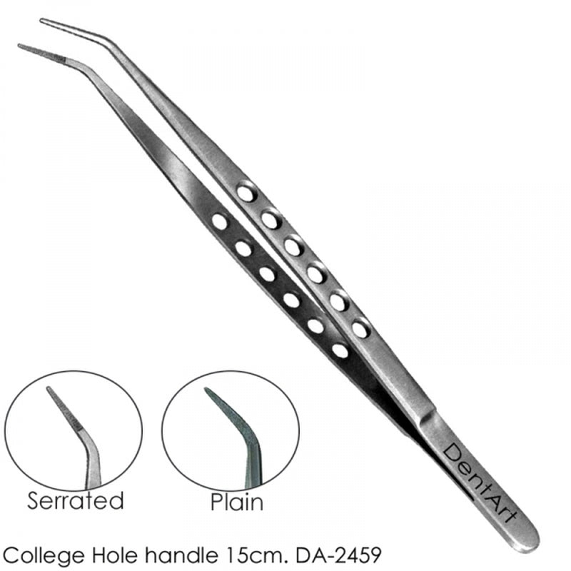 College Hole Handle Serrated - 15cm