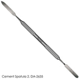 Dental Cement Spatula # 2 Stainless Steel