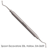 Dent Art Dental Endodontic Spoon Excavator 33L Double End Long Shank