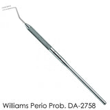 Williams Color Coded Dental Probe Periodontal Instrument