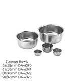 Disinfection Solution Stainless Steel Bowls