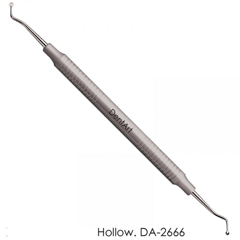 SURGICALUSA #61/62 Double End Long Spoon Excavator – Dental Instruments, 1-Year Warranty