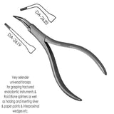 Dental Splinter Forceps Universal Pin Holding and Nerve-Broaches Endo Pliers