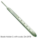 Surgical Scalpel Handle No. 3 Dental Stainless Steel Blade Holder