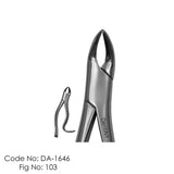 Dent Art Toth Extracting Forceps No. 103-  American(USA) Type