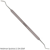 Heidman Dental Composite Filling Spatula- Double-Ended CE Stainless Steel