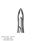 Tooth Extracting Forceps Fig:76-N Fine, UK Type Extraction