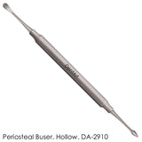Dental Periosteal Elevator BUSER Stainless Steel Double Ended with Hollow Handle