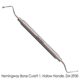 Hemingway Bone Curett #1 Hollow Handle