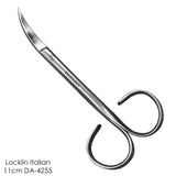 Dent Art Locklin Italian Gum Scissor, Sharp Curved Blade
