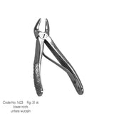 Tooth Extraction Forceps Fig: 31 SK Lower Roots Pedo