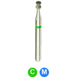A10S 813/014 Multi-Use Dental Diamond Burs- Double Inverted Cone - 5/Pack