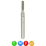 A20 835KR/010 Multi-Use Dental Diamond Burs -  Round End Cylinder