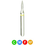 A25 860/010 Multi-Use Dental Diamond Burs - Flame 
