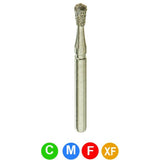 C12ML 830/016 Multi-Use Dental Diamond Burs - Pear