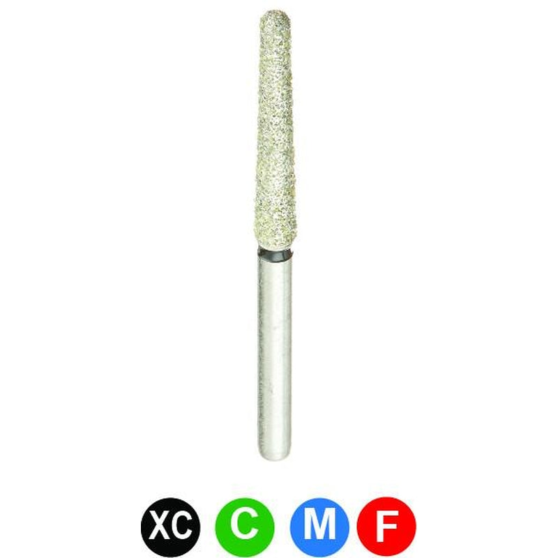 C5 850L/018 Multi-Use Dental Diamond Burs - Round End Taper