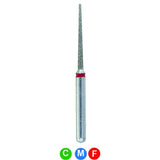 Multi-Use Dental Diamond Burs Round-End Taper (CC4SS 850/010) Fine (F)- 5/Pck