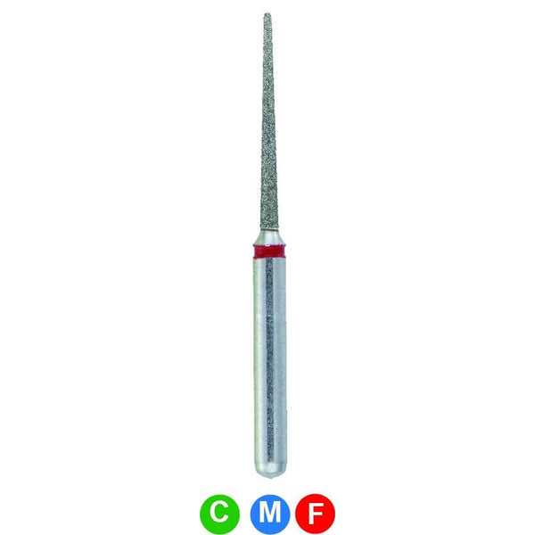 Multi-Use Dental Diamond Burs Round-End Taper (CC4SS 850/010) Fine (F ...