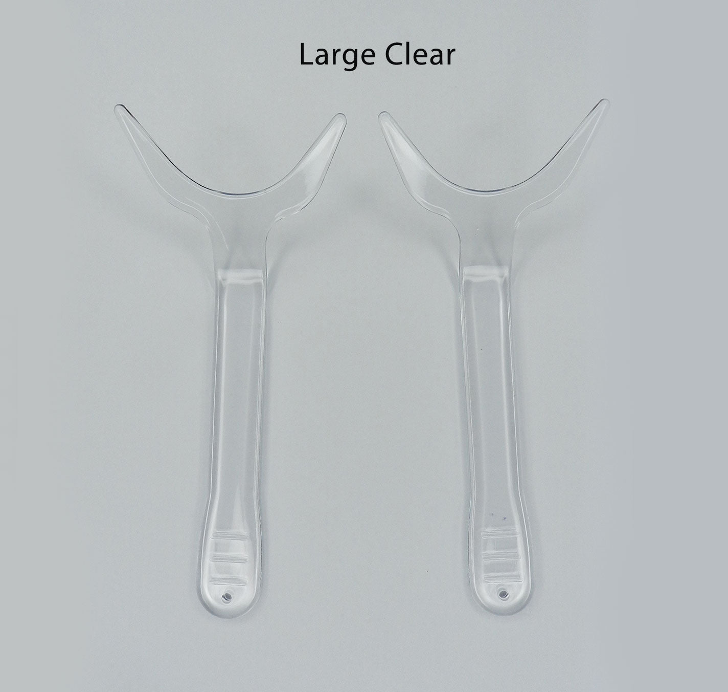 Dent Art EEZ Lip Retractors Large Clear 2/pk