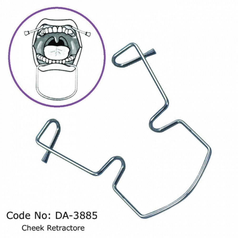 Cheek Retractors Surgical Self Dental Retaining Metal Wire