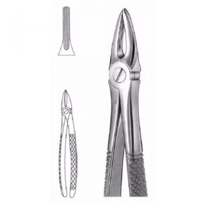 Dental  Anterior Extraction Forceps (Upper Straight Thin Tip) #29