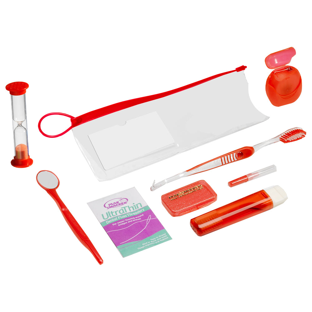 Orthodontic patient care kits