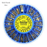 Nordin Dental Gold Plated  Complete Kits (120 Pieces + 2 Wrenches)