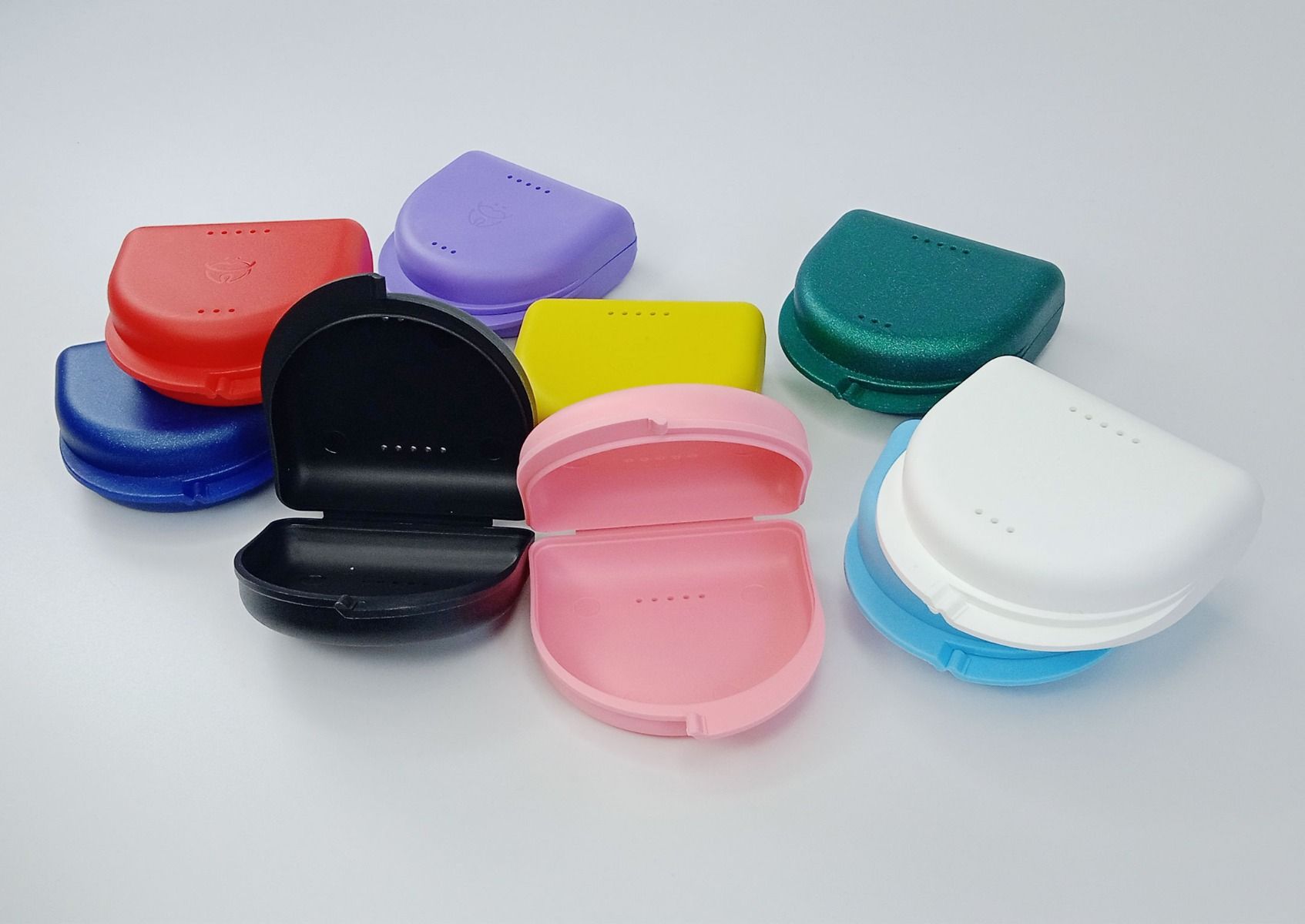 Dent Art Retainer Boxes Medium Assorted Colour 10/pk
