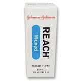 Johnson & Johnson Reach Floss Waxed, Waxed Refill Spool, 200 yd