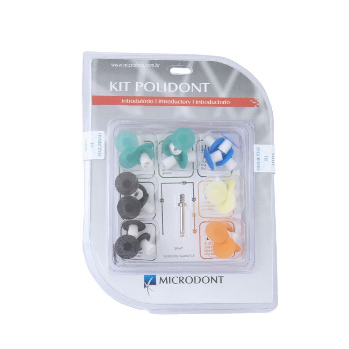 Microdont Dental Rubber Polishing Disc Kit- Polidont 28Pcs